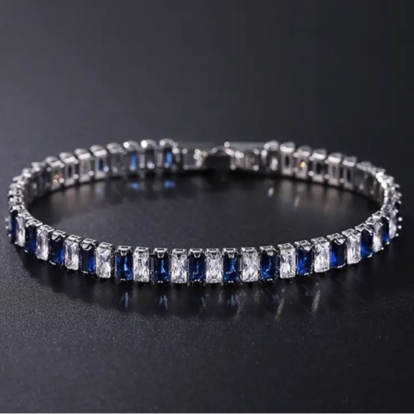 Fashion Jewelry Jewelry - 🌟 Sapphire Crystal Tennis Bracelet